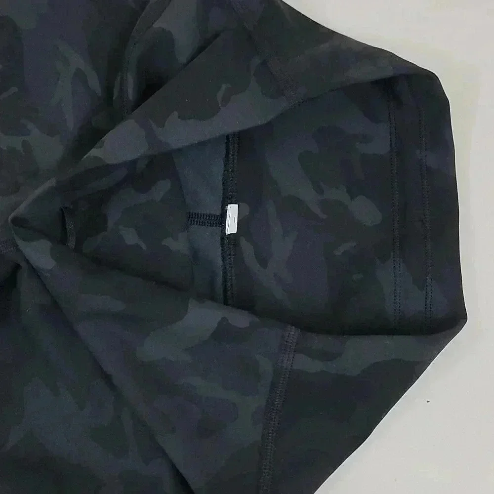 Lululemon Wunder Train High-Rise Crop 21"Heritage 365 Camo Deep Coal Multi - Picture 7 of 14